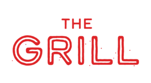 Grill Logo Stacked Red