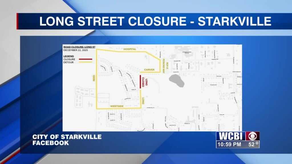Starkville To Close Road For A Month