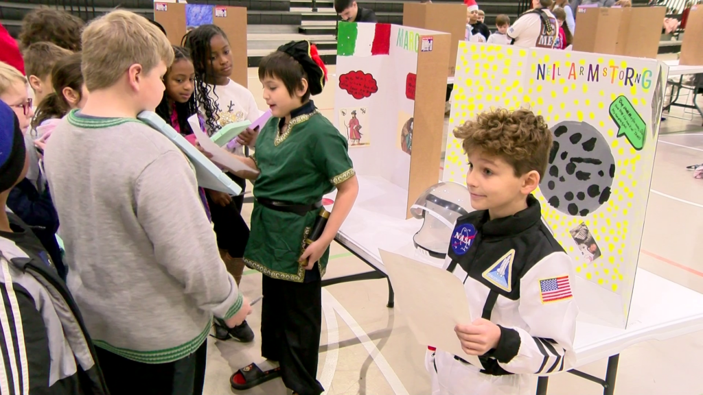 History comes alive at unique school project