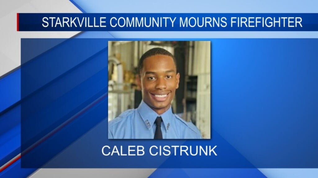 Starkville community remembers Firefighter Caleb Cistrunk