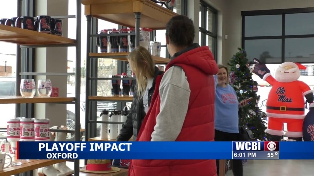 Ole Miss Playoff Brings Economic Boost To Oxford