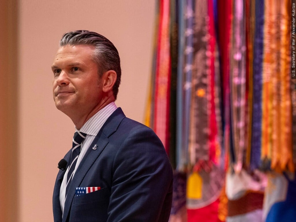 Defense Secretary Pete Hegseth