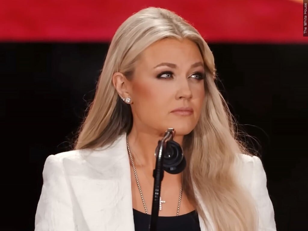 Erika Kirk, widow of Charlie Kirk