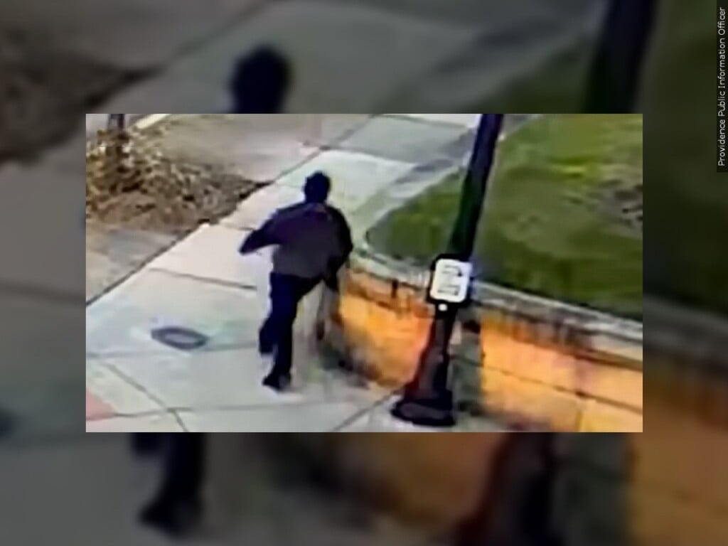 Security footage of Brown University shooting suspect