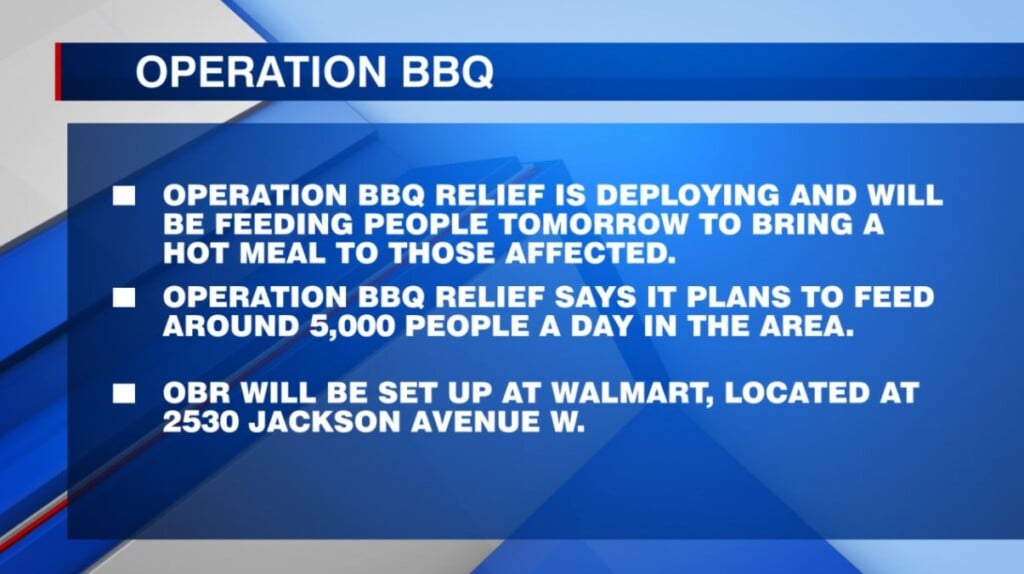 Operation BBQ deploying to Oxford for disaster relief