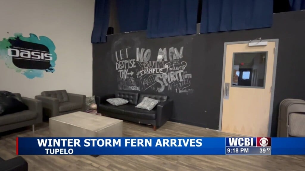 Winter Storm Fern Arrives Intupelo
