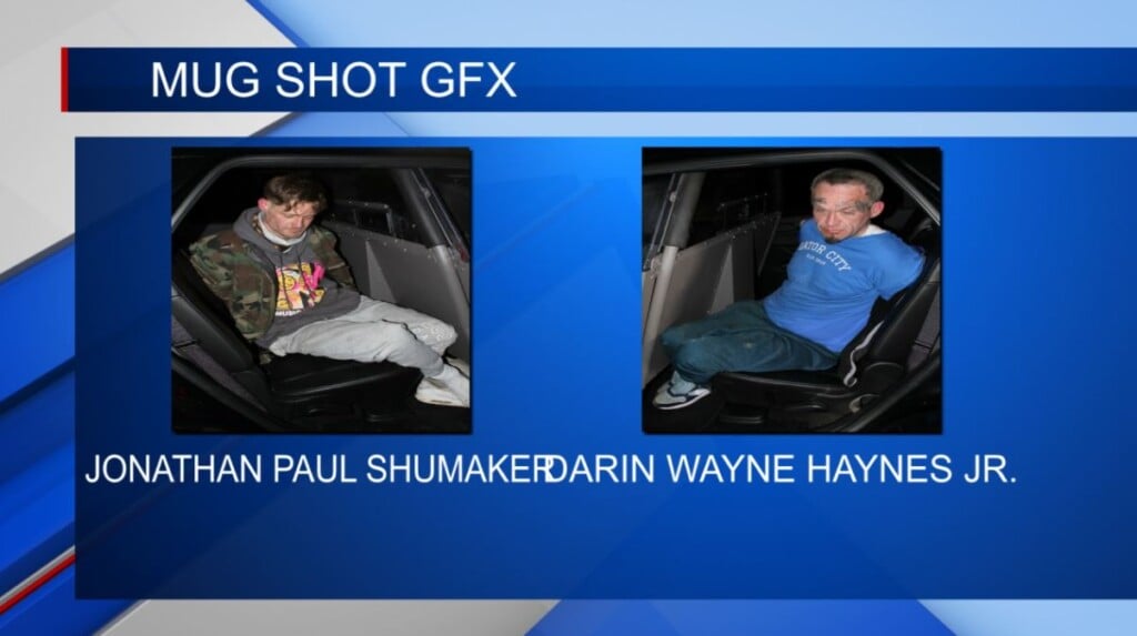 Two men caught stealing from and setting fire to a building in Lowndes Co.