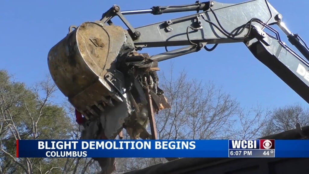 First House Demolished In Columbus Blight Program