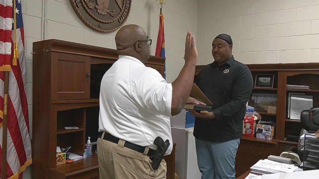 Andreas Walker now sworn in as new Police Chief of Macon