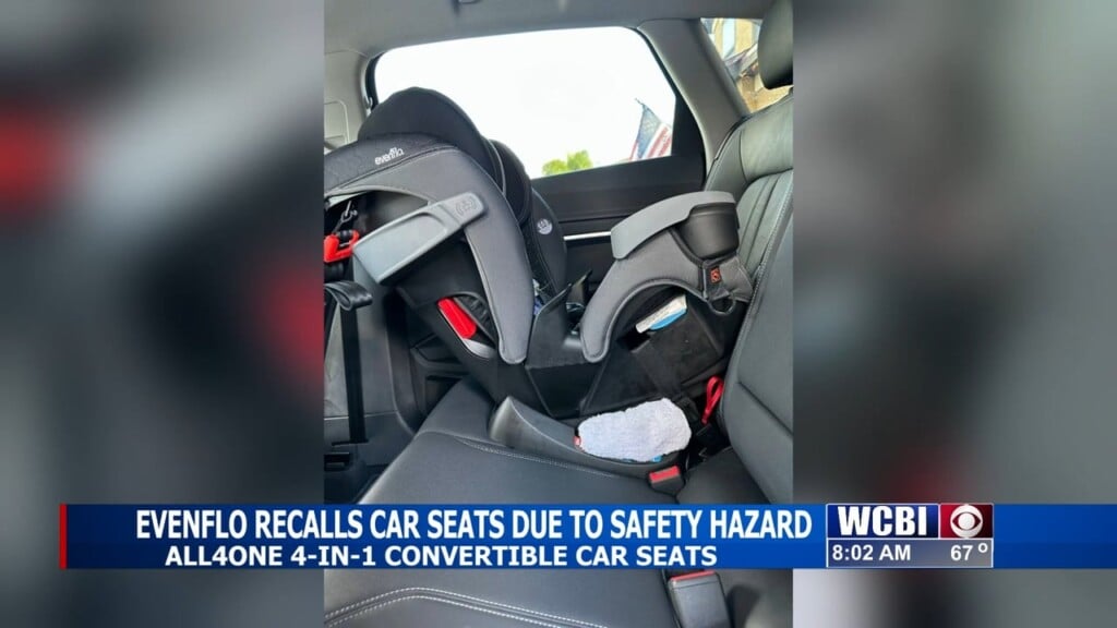 Evenflo Company Issues Recall On Nearly 75,000 Car Seats