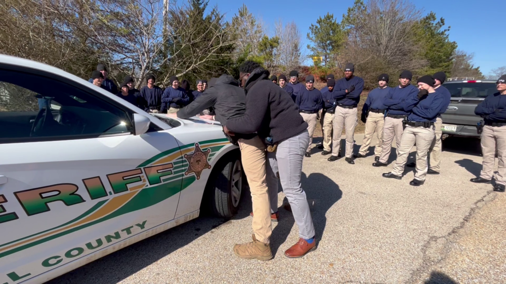 The First Approach; Cadets learn the importance of safe, traffic stops