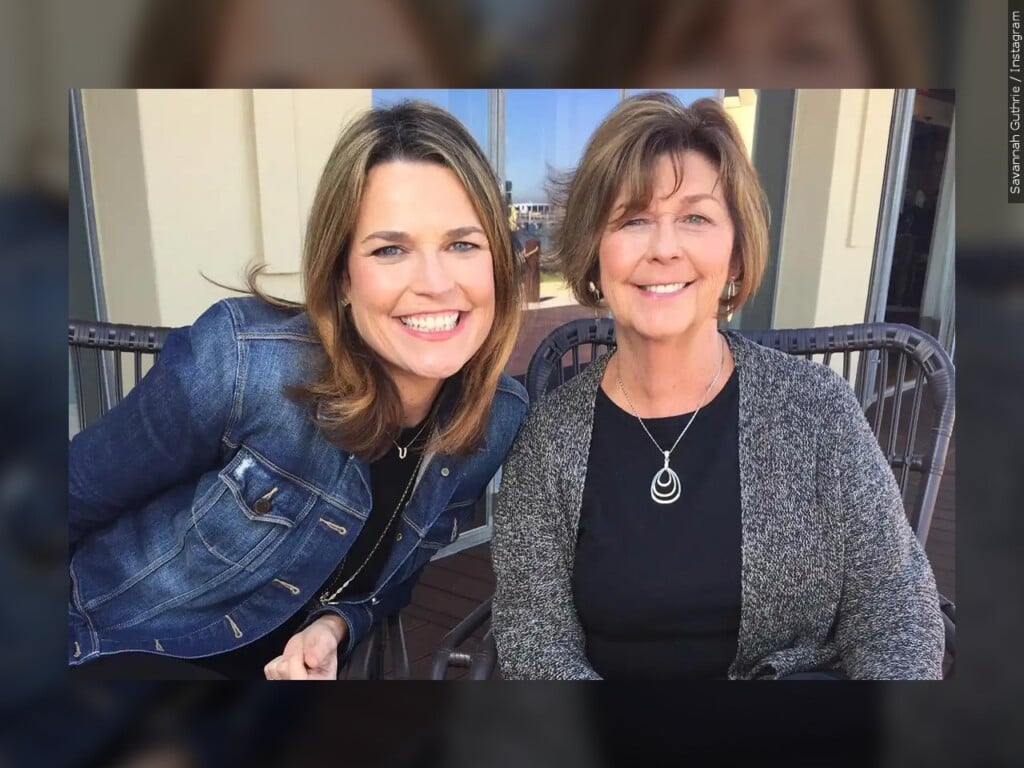 Savannah Guthrie and her mother