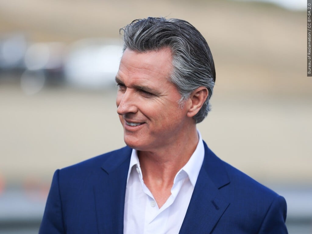 California Governor Gavin Newsom