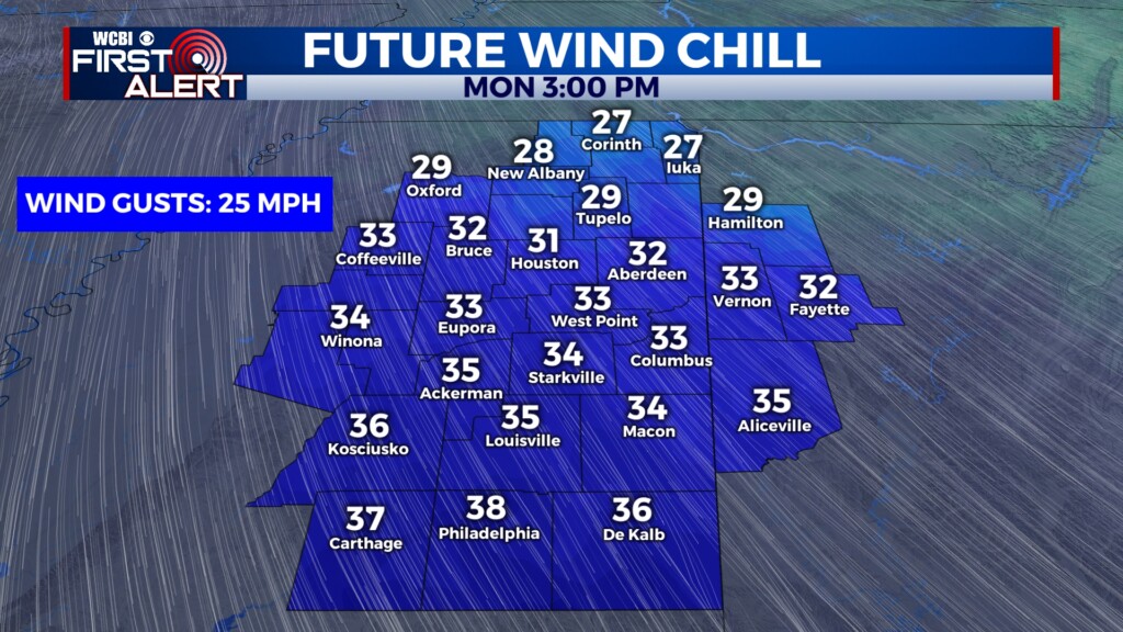 Cold & Breezy Blast For Monday - Home - WCBI TV | Telling Your Story