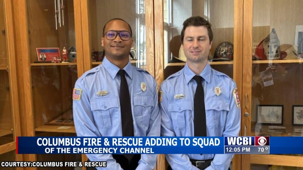 Fire Department Adds Two New Members To Its Squad In Columbus