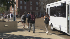 Ole Miss Students Walking