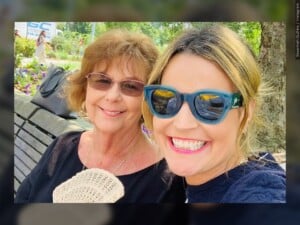 Savannah Guthrie and her mother