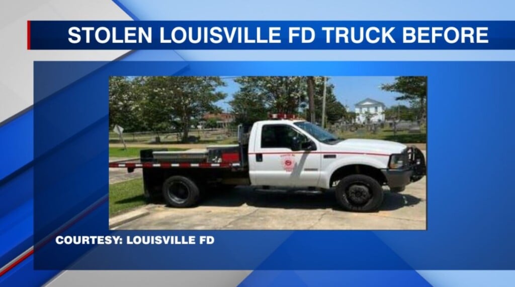 Louisville Fire truck reported stolen now recovered