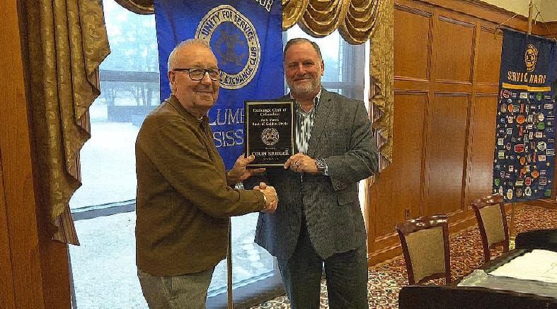 Lowndes County recognizes Colin Krieger for his service to the community