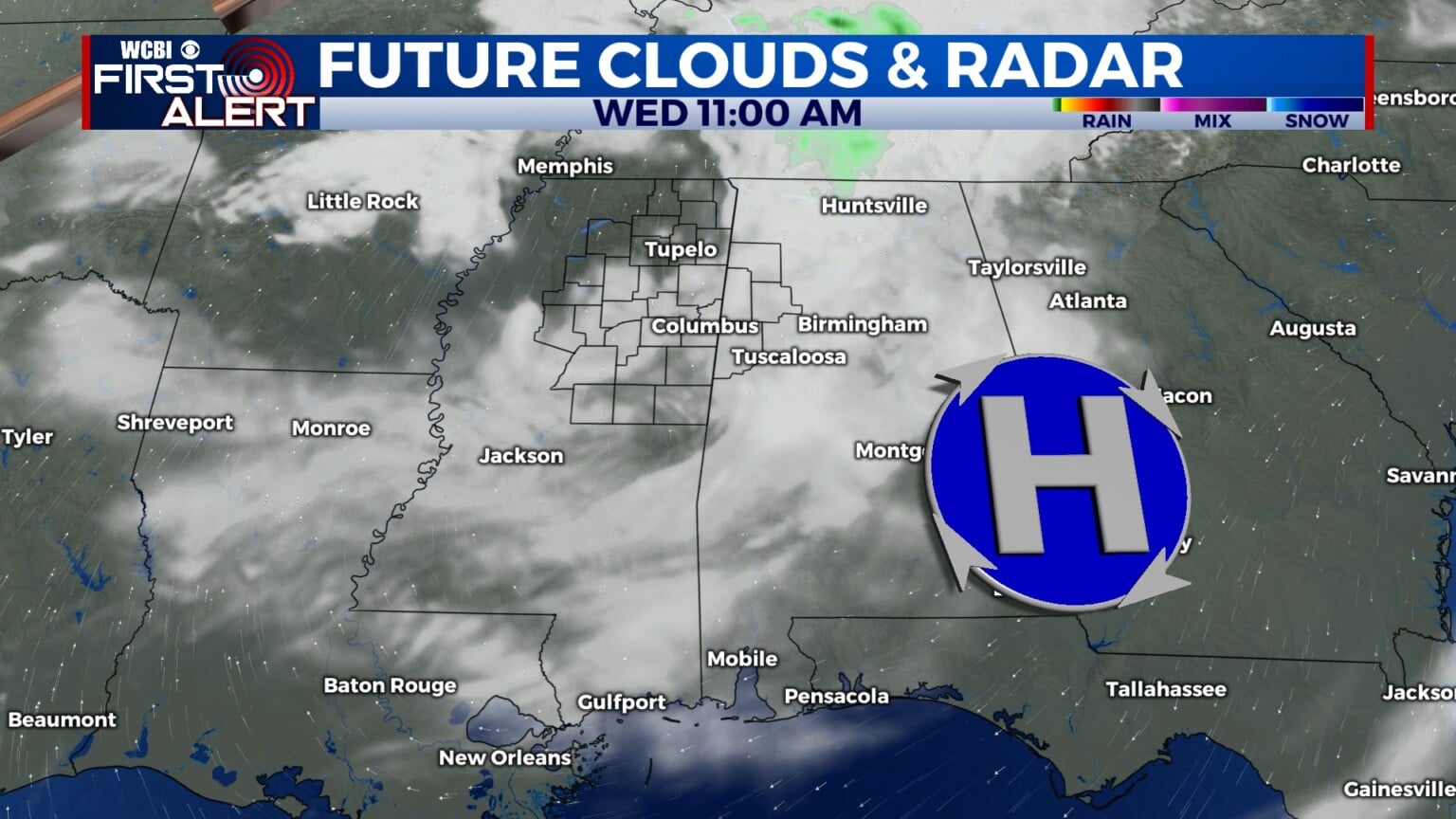 Gradual warm up this week