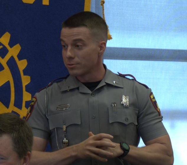 MHP Troop G Public Affairs Officer Clay Flake