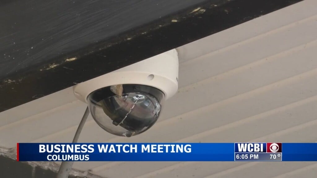 Columbus Police Shares Crime Camera Program To Business Owners