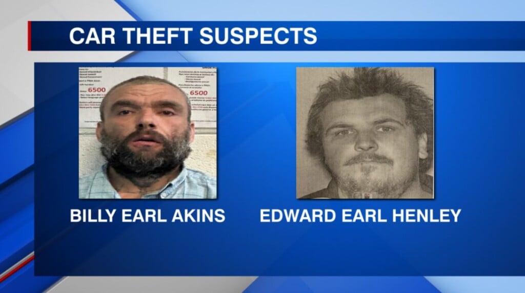 Two men accused of stealing an elderly person's car in Carroll Co.