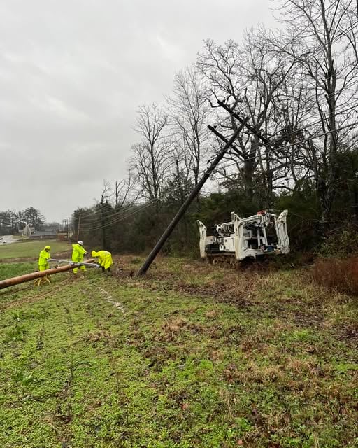 Down Power Lines Pic