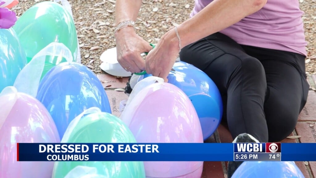 Main Street Columbus Spruces Up City Streets With Easter Decorations