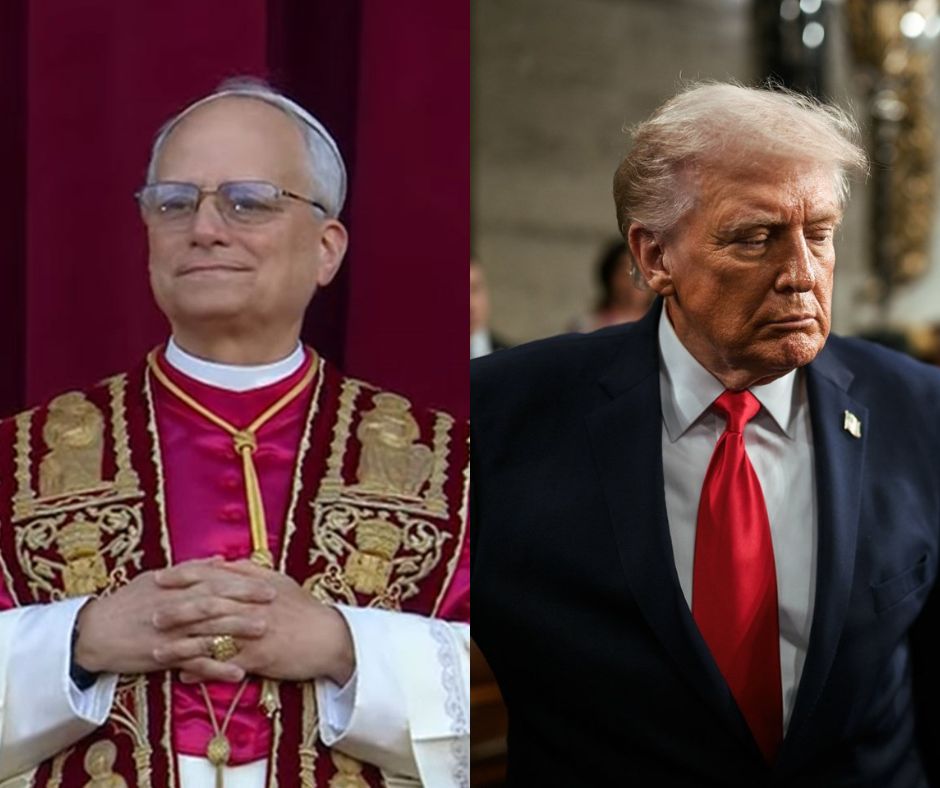 Trump and Pope Leo
