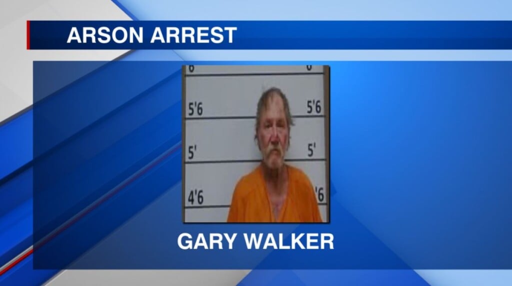 Man charged in connection with a fire that happened in Tishomingo Co.