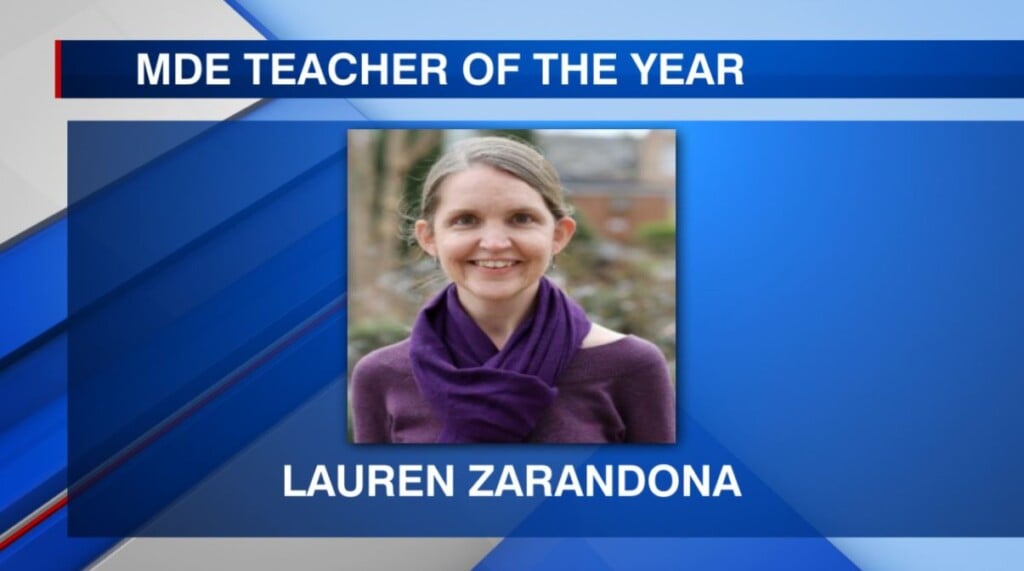 Lauren Zarandona named Mississippi's 2026 Teacher of the Year