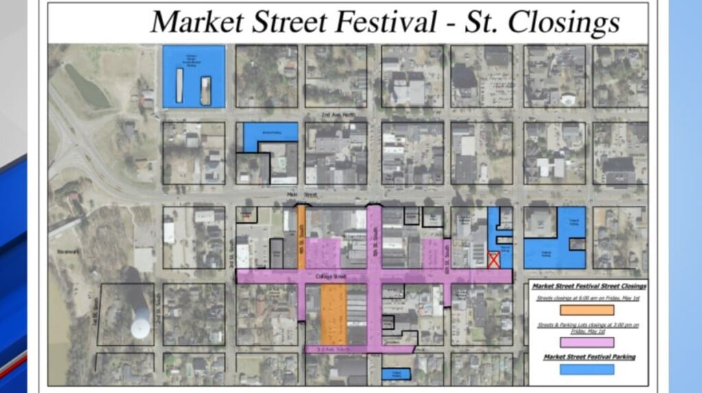 Street closings to be expected for Columbus Market Street Festival