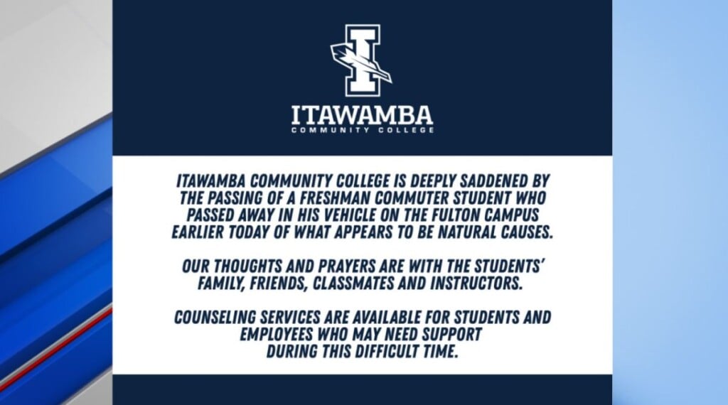 ICC releases statement regarding a student found dead in his vehicle on campus