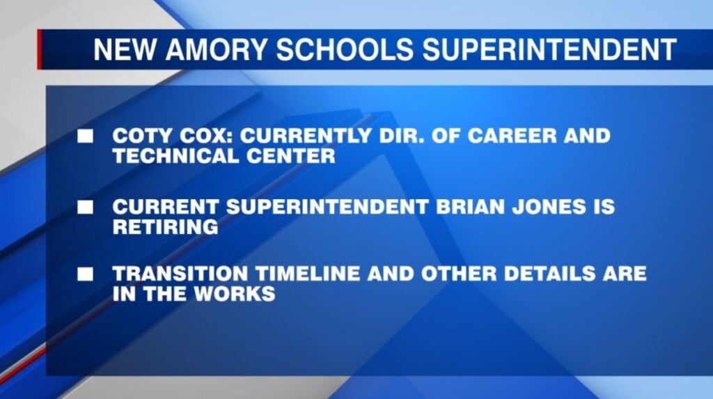 Amory Board of Trustees offers superintendent position to new candidate after Brian Jones
