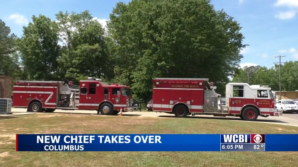 New Fire Chief Officially Begins At Columbus Fire And Rescue