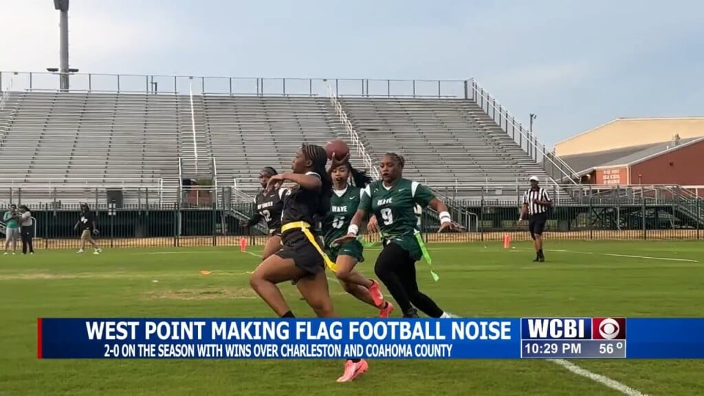 Flag Football Season Off To A Strong Start For West Point Green Wave