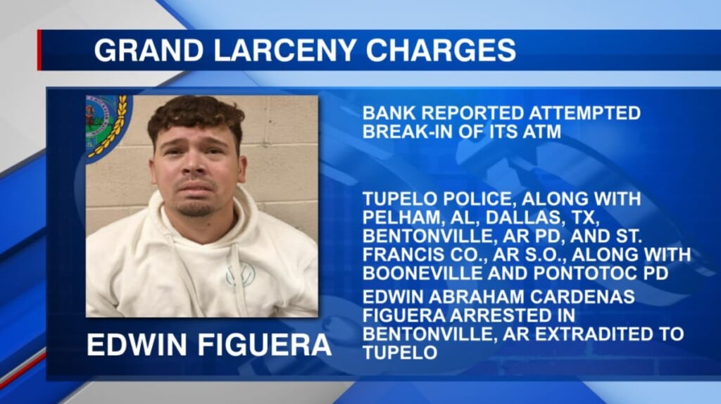 Multi-state investigation leads an Arkansas man's arrest in Tupelo