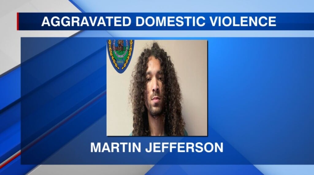 Police arrest a man on domestic violence charges in Tupelo