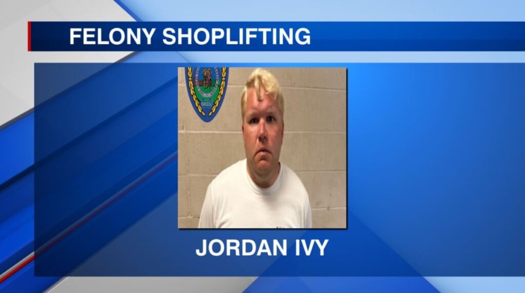 Man from Guntown arrested for felony shoplifting in Tupelo