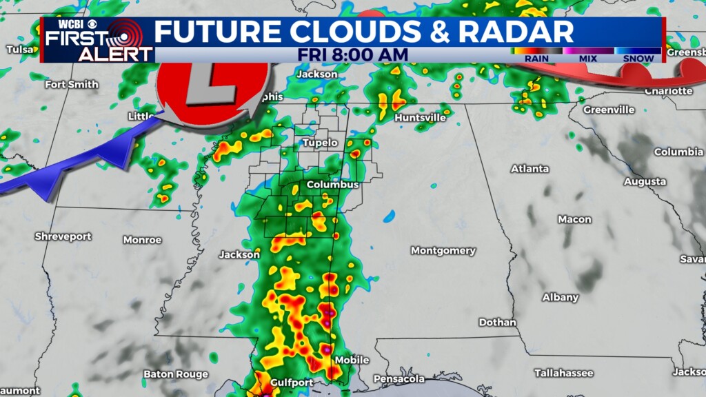 Still expecting the rain