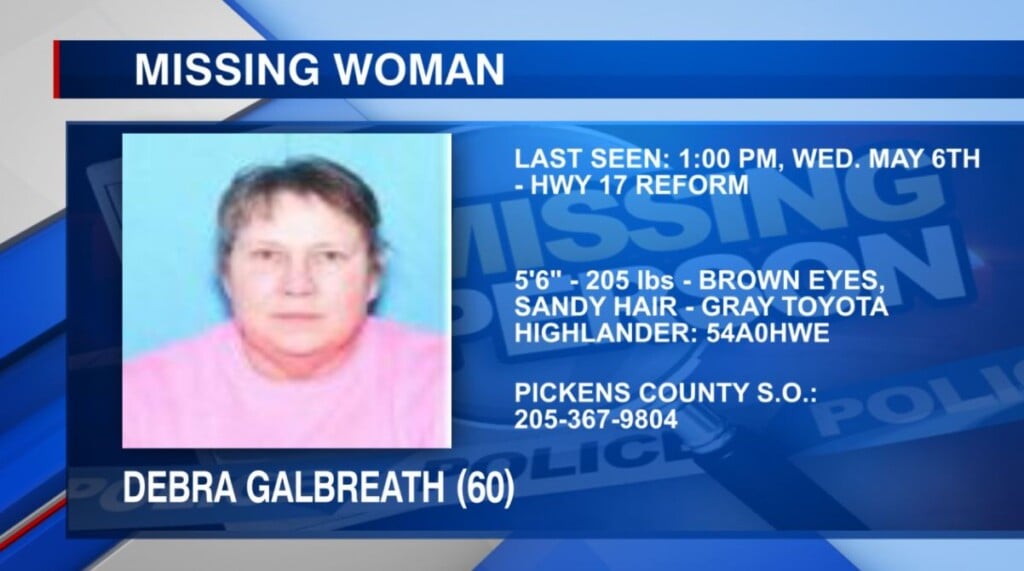 Police in search of a missing woman in Pickens Co.