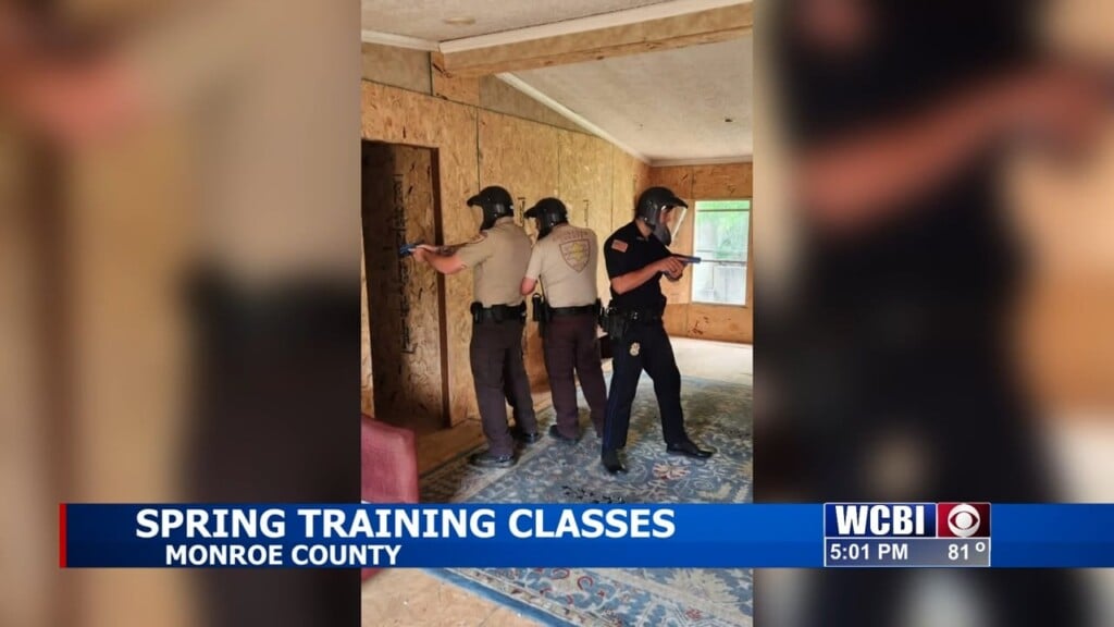 Local law enforcement continues to build their training