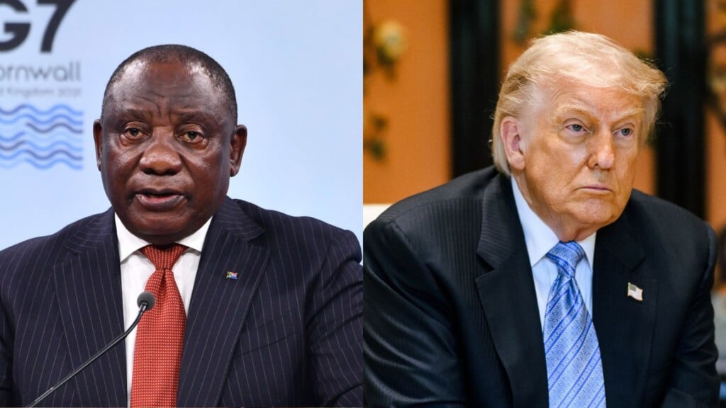 Trump and Ramaphosa