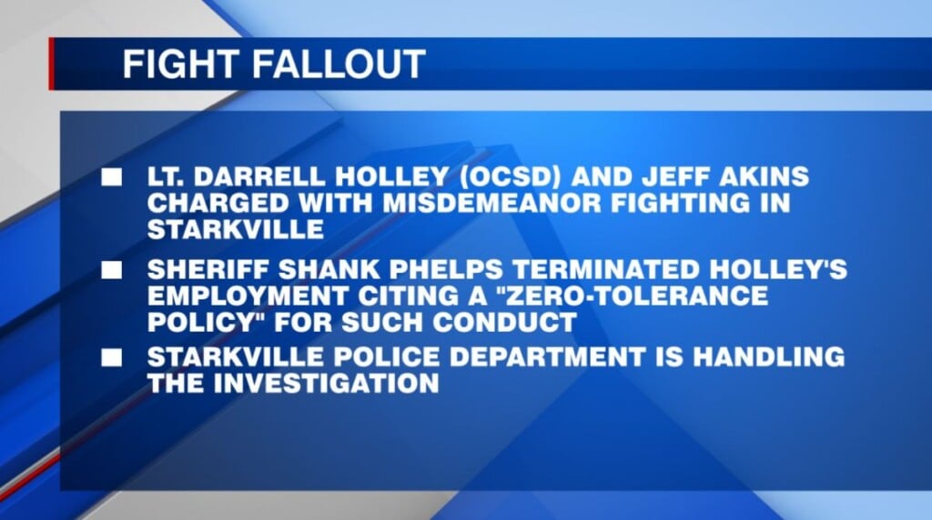 UPDATE: Oktibbeha Co. Deputy fired after baseball game altercation