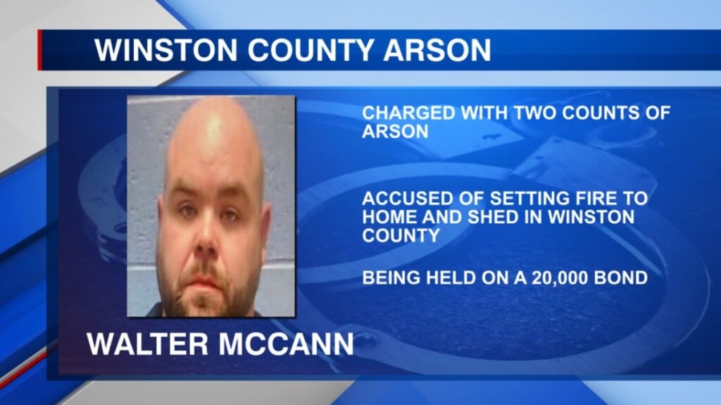Man faces two counts of arson in Winston Co.