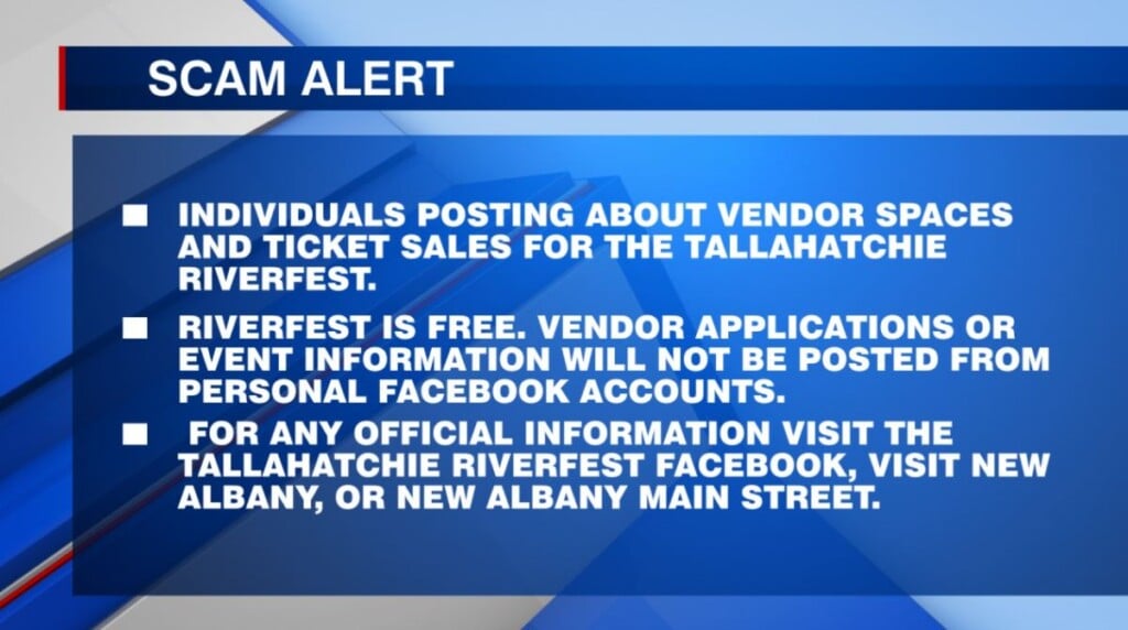 Tallahatchie Riverfest warns event goers about ticket and vendor scams