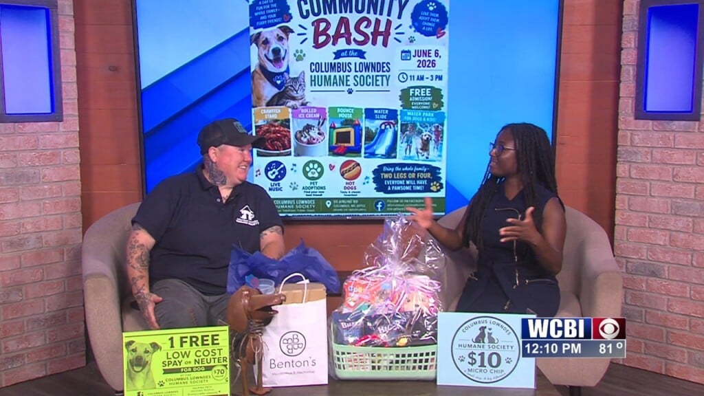 Midday (community Bash At The Columbus Lowndes Humane Society) 06/05/26