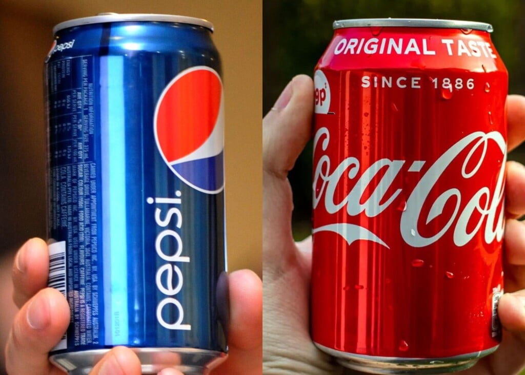 Coke and Pepsi