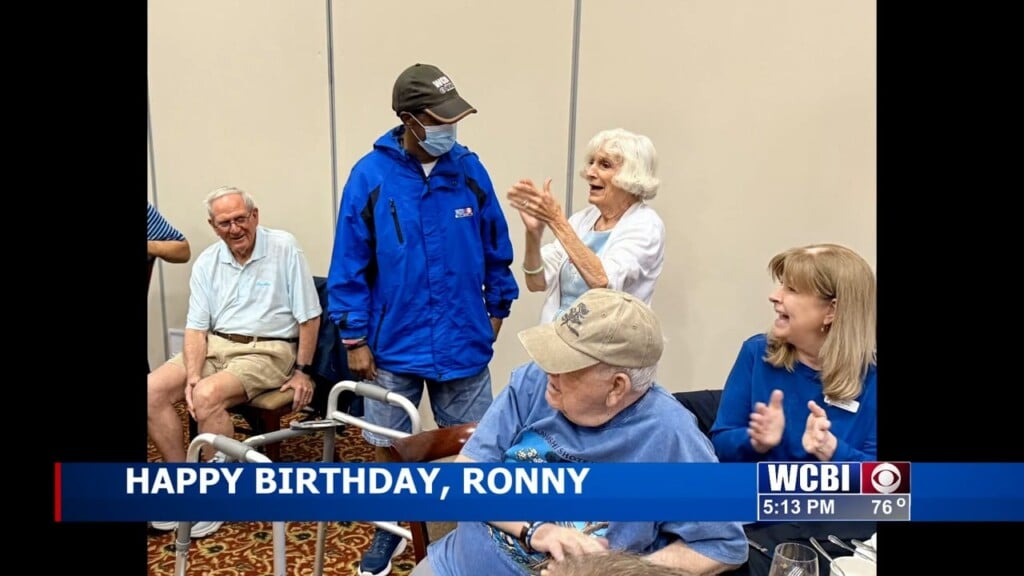 Wcbi's Chief Videographer Ronny Smith Gets Very Special Birthday Serenade